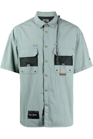 Izzue Multiple-pockets short-sleeved shirt