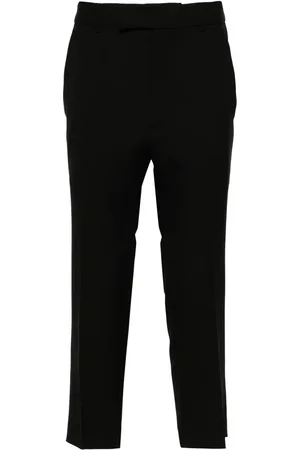 Mordecai Embroidered-trim tapered trousers