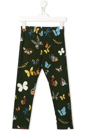 Dolce & Gabbana Butterfly-print jersey leggings