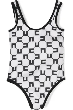 Elisabetta Franchi Monogram-pattern swimsuit