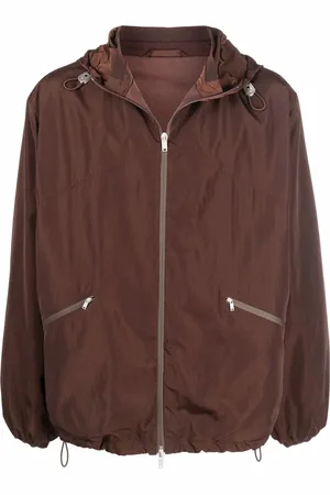 Jil Sander Zipped hooded jacket