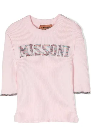 Missoni Logo-print knitted top