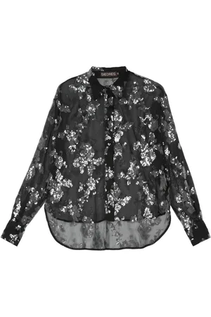 SIEDRES Genni sequinned shirt
