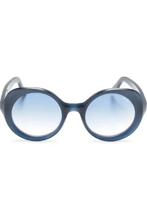 LAPIMA Carlota Natural round-frame sunglasses