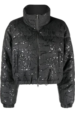 Brunello Cucinelli Zip-fastening padded jacket