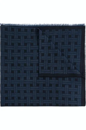 Kenzo Logo-jacquard scarf