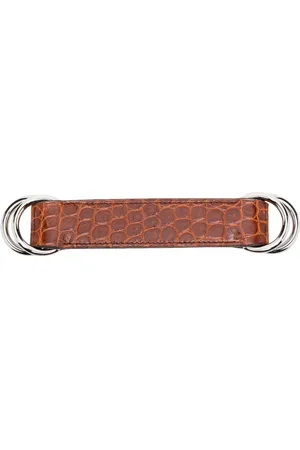 Hermès 2009 crocodile-embossed keyholder