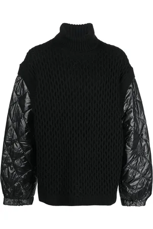 JUUN.J Panelled wool jumper