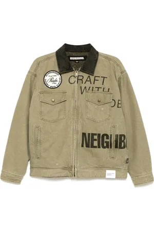 NEIGHBORHOOD Zip-up padded jacket