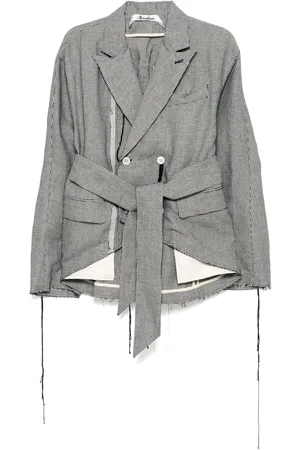 midorikawa Raw edge blazer