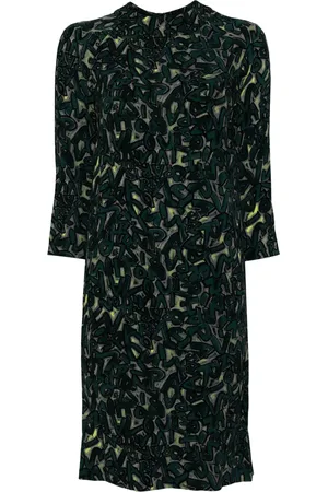 LOUIS VUITTON 1990-2000s graffiti dress