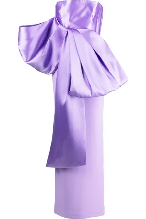 Solace The Maeve bow-embellished gown