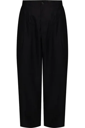 YOHJI YAMAMOTO Cotton straight-leg trousers