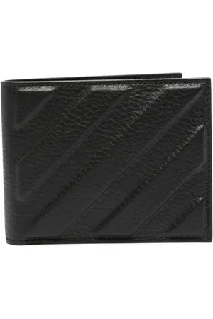 OFF-WHITE 3D Diag bifold leather wallet