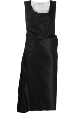 Comme des Garçons 1995 draped midi dress