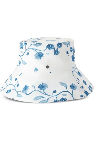 Le Mont St Michel Charlotte floral-print bucket hat