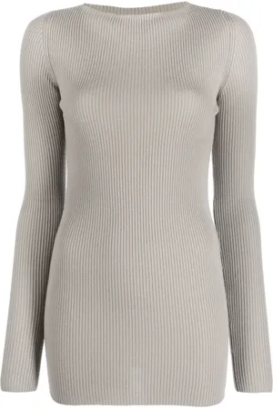Rick Owens Cut-out ribbed jumper