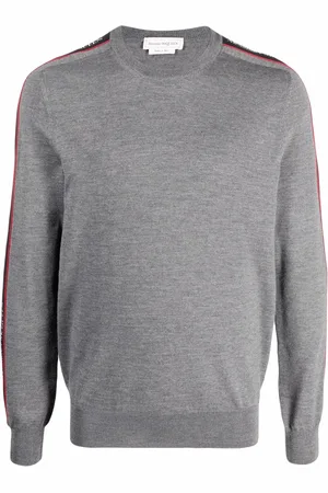 Alexander McQueen Logo-tape jumper