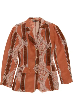 Jean Paul Gaultier 2000 paisley-print cotton blazer