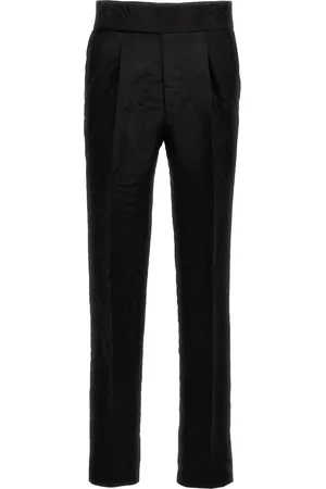 Bally Jacquard-pattern straight-leg trousers