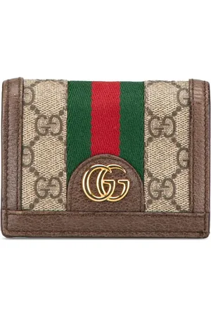 Gucci 2016-2024 GG Supreme Ophidia Wallet small wallets