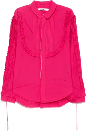 midorikawa Raw edge blouse