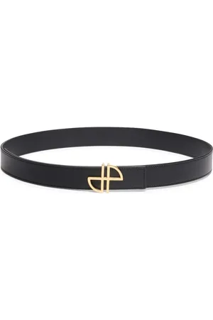 Patou JP-monogram leather belt
