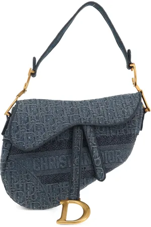 Dior 2020s Oblique Saddle shoulder bag