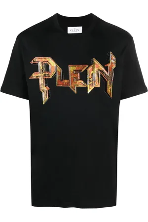 Philipp Plein Chrome gem-embellished T-shirt