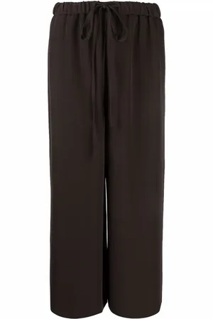 VALENTINO GARAVANI Tied-waist wide-leg trousers