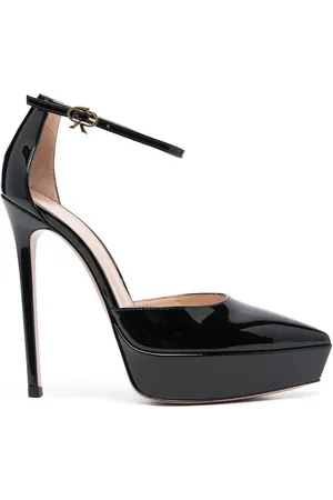 Gianvito Rossi Kasia 105mm patent-leather pumps