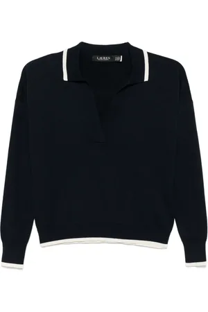 Ralph Lauren Contrasting-trim polo top