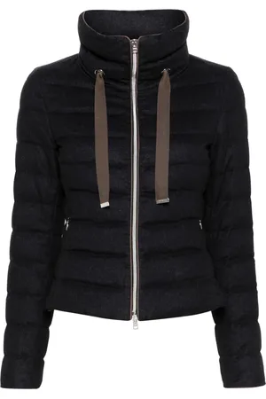 HERNO Stand-up collar padded jacket