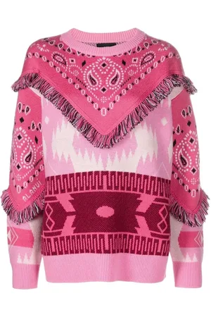 Alanui Icon Bandana fringed jumper