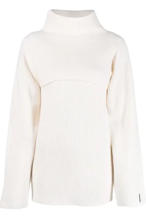 Calvin Klein Layered-design wool jumper