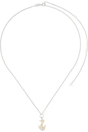 TRUE ROCKS Anchor pendant necklace