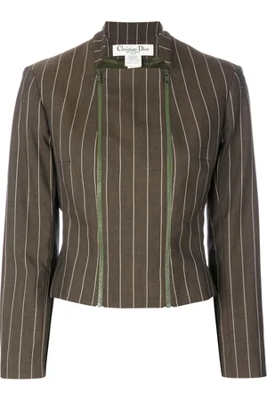 Dior 2000s pinstriped jacket