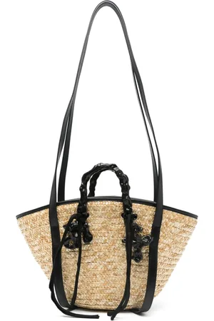 OTTOLINGER Raffia tote bag