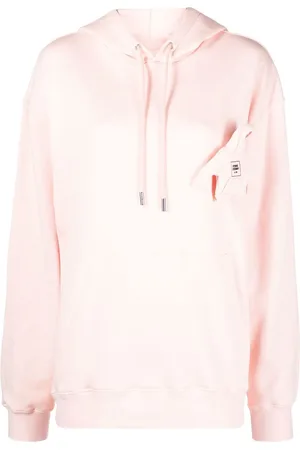 Opening Ceremony Box-logo rib-trimmed hoodie