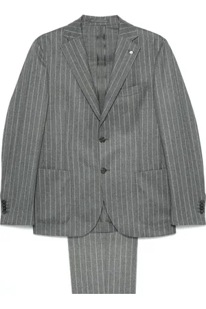 LUIGI BIANCHI MANTOVA Pinstriped suit
