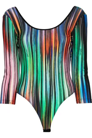 Roberto Cavalli Ikat-print bodysuit