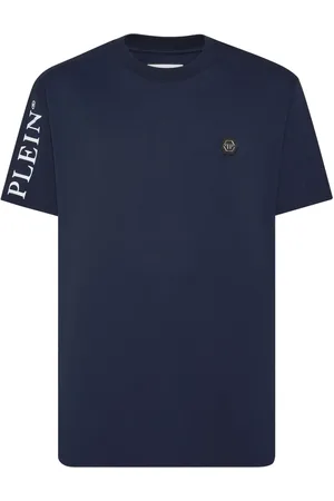 Philipp Plein Logo-patch cotton t-shirt
