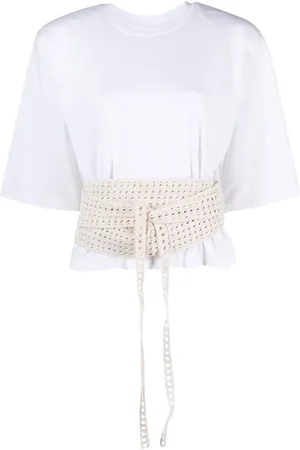 The Mannei Turso crochet-wrapping T-shirt