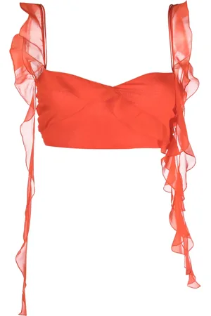 The Andamane Ruffle bralette top