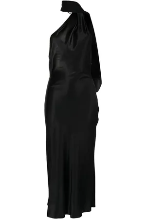 MATÉRIEL by Aleksandre Akhalkatsishvili Asymmetric halterneck dress