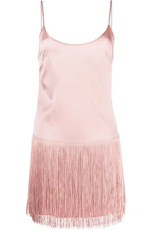 Gilda & Pearl High Society fringe-edge slip dress