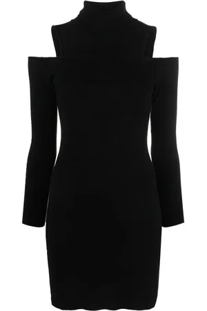 costume national contemporary Cut-out knitted mini dress