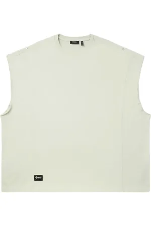 FIVE CM Drop-shoulder cotton vest
