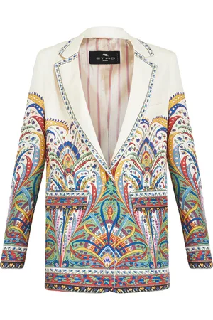 Etro Paisley-print single-breasted blazer