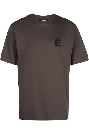 Etudes Logo-patch short-sleeved T-shirt